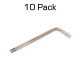 T15 Star Drive Keys, 10 Pack