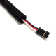 Wire Loom 3/8", Black, 5 ft