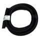 Wire Loom 1/2", Black, 5 ft