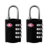 TSA Combination Lock, 2 Pack