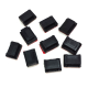 Self-Adhesive Wire Holding Clip, Black, 10 pack