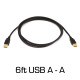 USB A to A Extension Cable