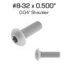 Shoulder Screws, 0.500" with 0.04" Shoulder, V5 Motors, 100 Pack