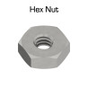 Hex Nuts, 100 Pack