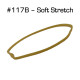 Soft Stretch Rubber Bands, Size 117B, 100 pack