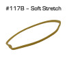 Soft Stretch Rubber Bands, Size 117B, 100 pack