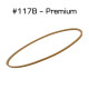 Premium Rubber Bands, Size 117B, 100 pack