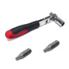 Mini Ratchet Wrench, 11/32" Socket, T8 & T15 Bits