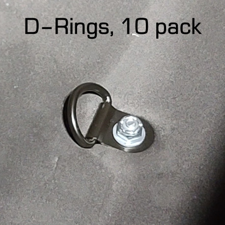 D-Rings, 10 pack