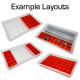 Storage Tray, 2.25" Deep