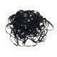Black Platinum Rubber Bands, Size 64, 100 pack