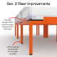 12'x12' Classroom Field Riser, 24" Tall