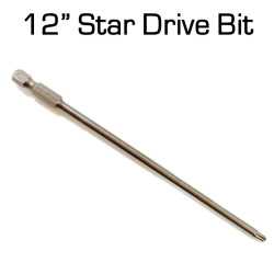 12" Star Drive Bit