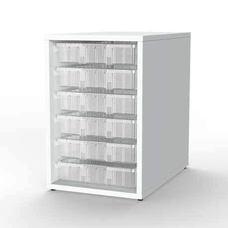20" Tall Cabinet for Storage Trays