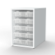 20" Tall Cabinet for Storage Trays