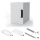 20" Tall Cabinet for Storage Trays