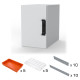 20" Tall Cabinet for Storage Trays