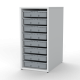 28" Tall Cabinet for Storage Trays