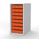 28" Tall Cabinet for Storage Trays
