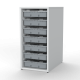 28" Tall Cabinet for Storage Trays