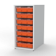28" Tall Cabinet for Storage Trays