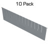 Long Locking Divider for 5.5" Deep Tray, 10 Pack