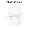 Shelf for Trays Cabinet, 2 pack