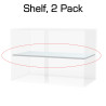 Shelf for 40" Wide Cabinet, 2 pack