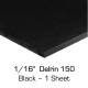 Delrin Acetal Sheet 12" x 24" x 0.0625"