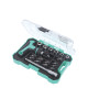 T-Handle Ratchet Driver, 21 Piece Set with Case