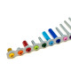 Yellow Aluminum Standoffs, 1/4" Length, 10 pack