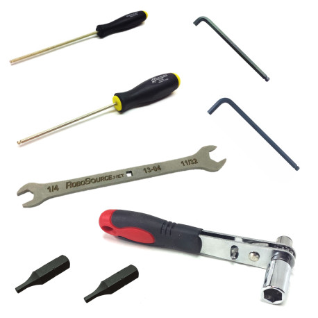 Student Tool Kit for Hex Drive Screws, 12 Piece