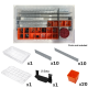 Storage Tray Set for V5 Classroom Starter Kit (1 Clawbot)