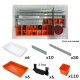 70-51-31 - 28" Cabinets + Trays Set for V5 Classroom Starter Bundle (6 Clawbots)
