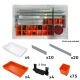 70-51-41 - Desk + Trays Set for 4 V5 Classroom Starter Kits (4 Clawbots)