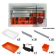28" Cabinet + Trays Set for 2 V5 Classroom Starter Kits (2 Clawbots)