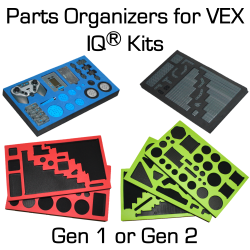VEX IQⓇ Foam Parts Organizer