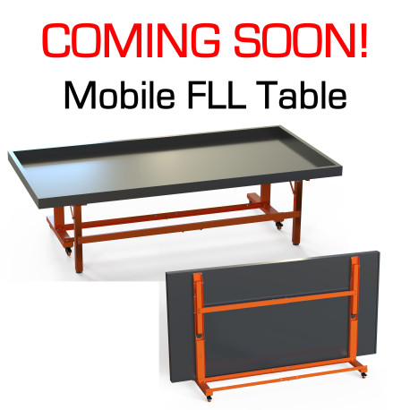 Mobile Folding FLL Field Table