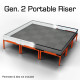 Portable Riser for 12'x12' Field, 24" Tall