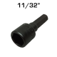 Nut Fastening Bit (Nutdriver) 11/32", use with Electric Drills/Drivers