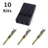 3 Pin Male Connector Repair, 10 Kits