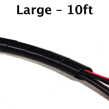 Spiral Wire Wrap, Large, 10 ft
