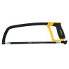 Stanley Rubber Grip Hacksaw, 12", Includes 24 TPI Blade