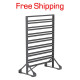 2 Sided Hanging Bin Rack, 16 Rails, 53" Tall
