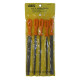 5 Piece File Set, 8", Economy