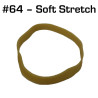 Soft Stretch Rubber Bands, Size 64, 100 pack